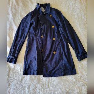MK Trench Coat, Blue, women's M